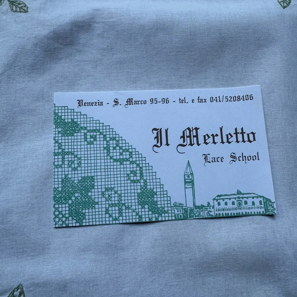 RAREST 🔥NEW🔥TABLECLOTH/6 NAPKINS SET Vintage ITALIAN VENICE 32x32” price firm!